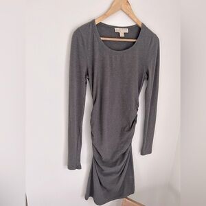 Michael Kors Ruched Long Sleeve Dress ~ size XS 🐞
